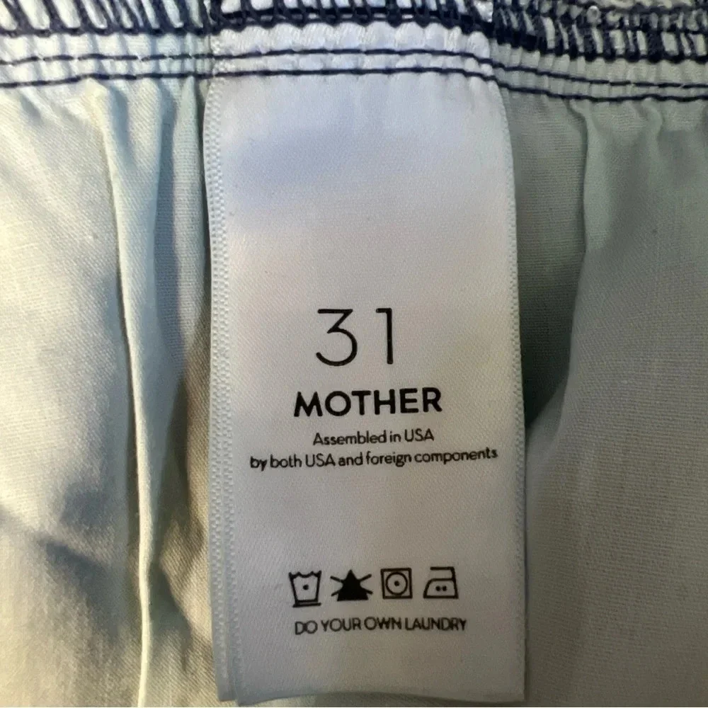 Mother Triple Stack Looker Hi Rise Tie Waist Stretch Skinny Jeans Size 31 - Picture 8 of 15